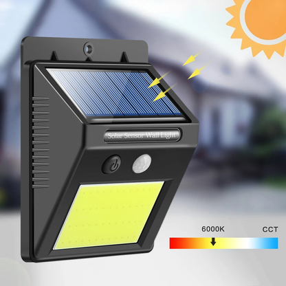 Lámpara Solar Recargable Con Sensor EcoLight®