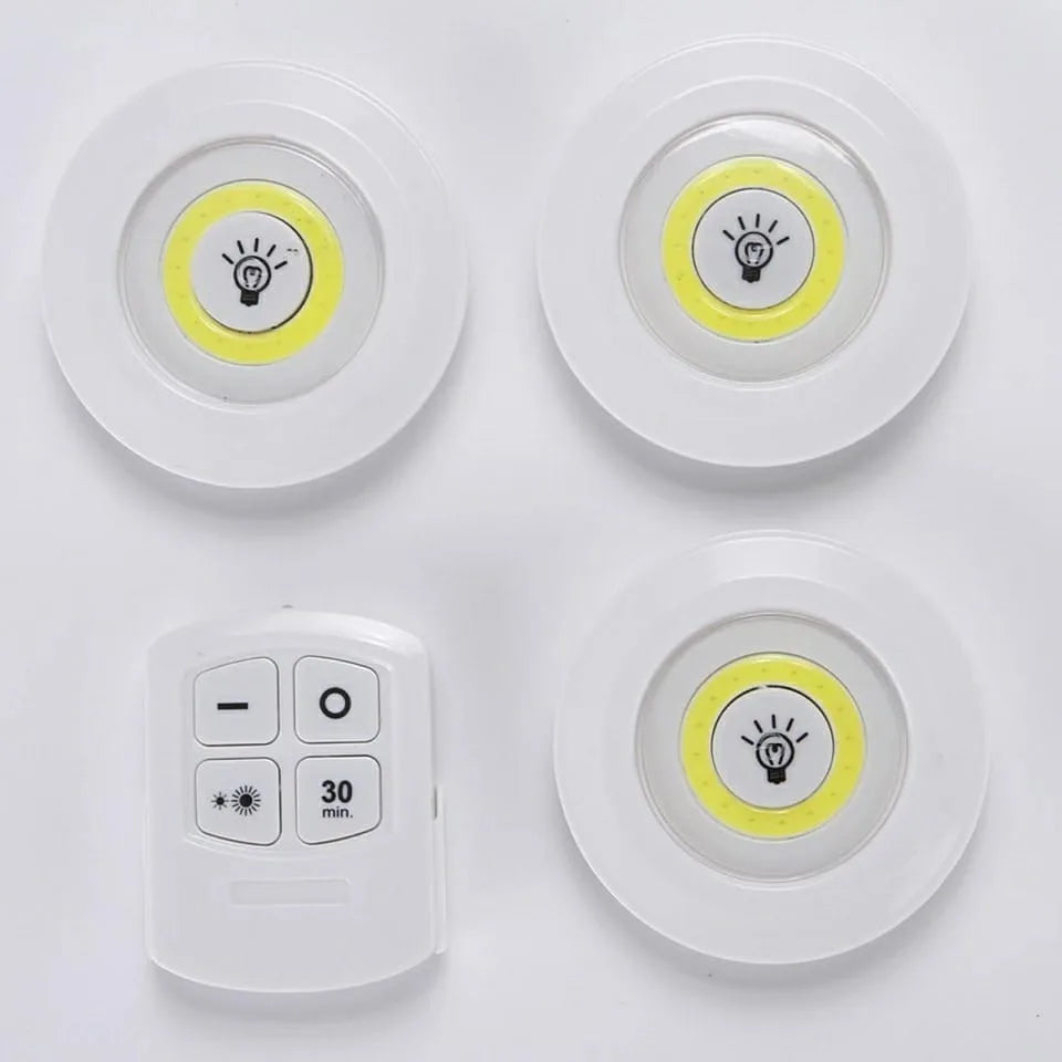 Set de luces LED x3und + Control Remoto E-Light®
