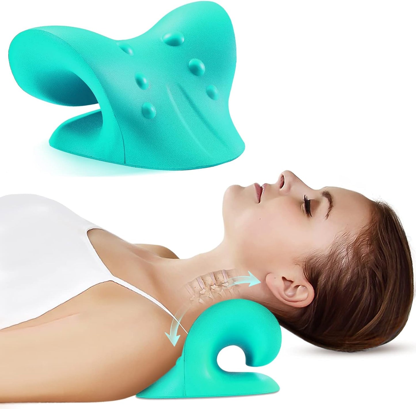 Almohada relajante de cuello y hombros