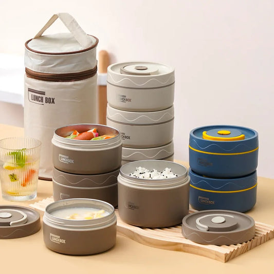 Lonchera termica x2 + Bolsa de Regalo LunchBox®