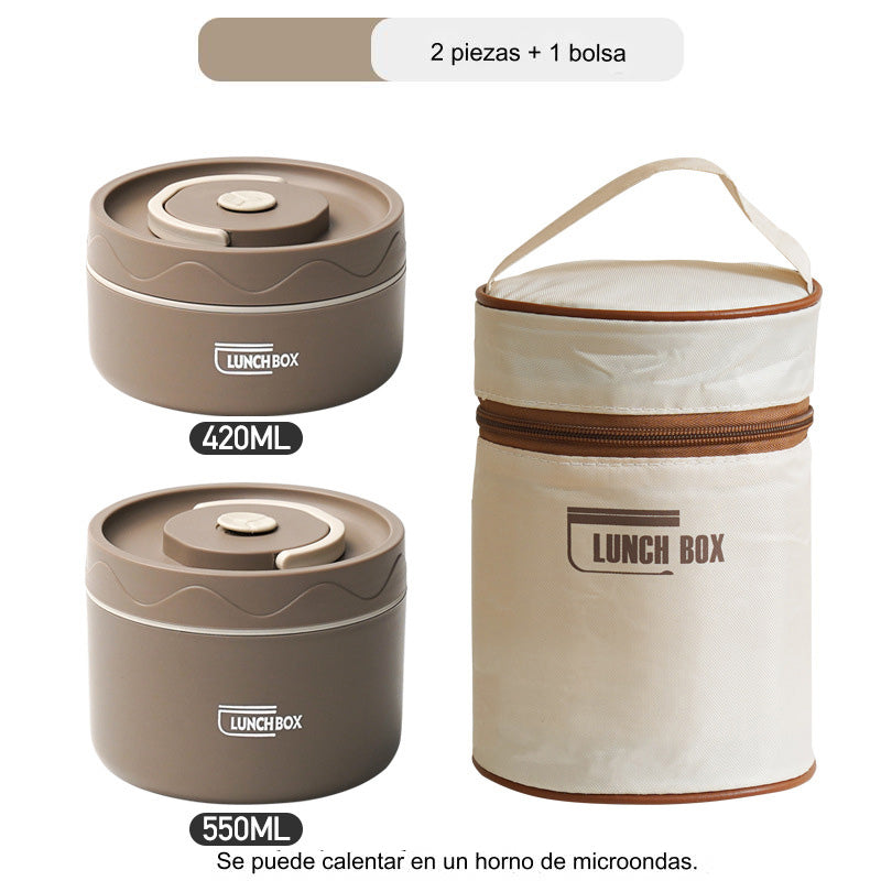 Lonchera termica x2 + Bolsa de Regalo LunchBox®