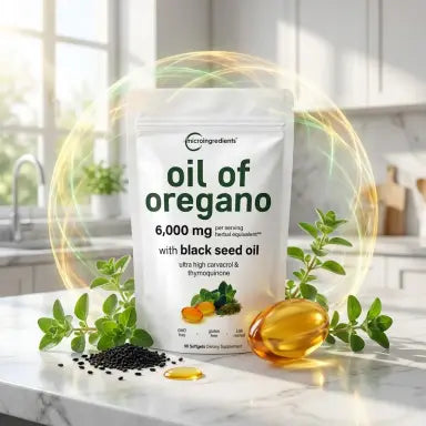 Aceite De Orégano 6000 Mg 60 capsulas